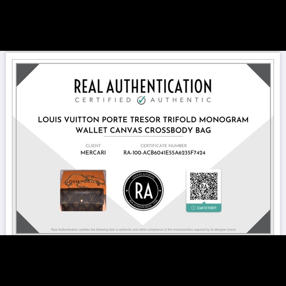 Authentic Luis Vuitton monogram Porte Tresor Etui papier trifold wallet - Picture 13 of 15